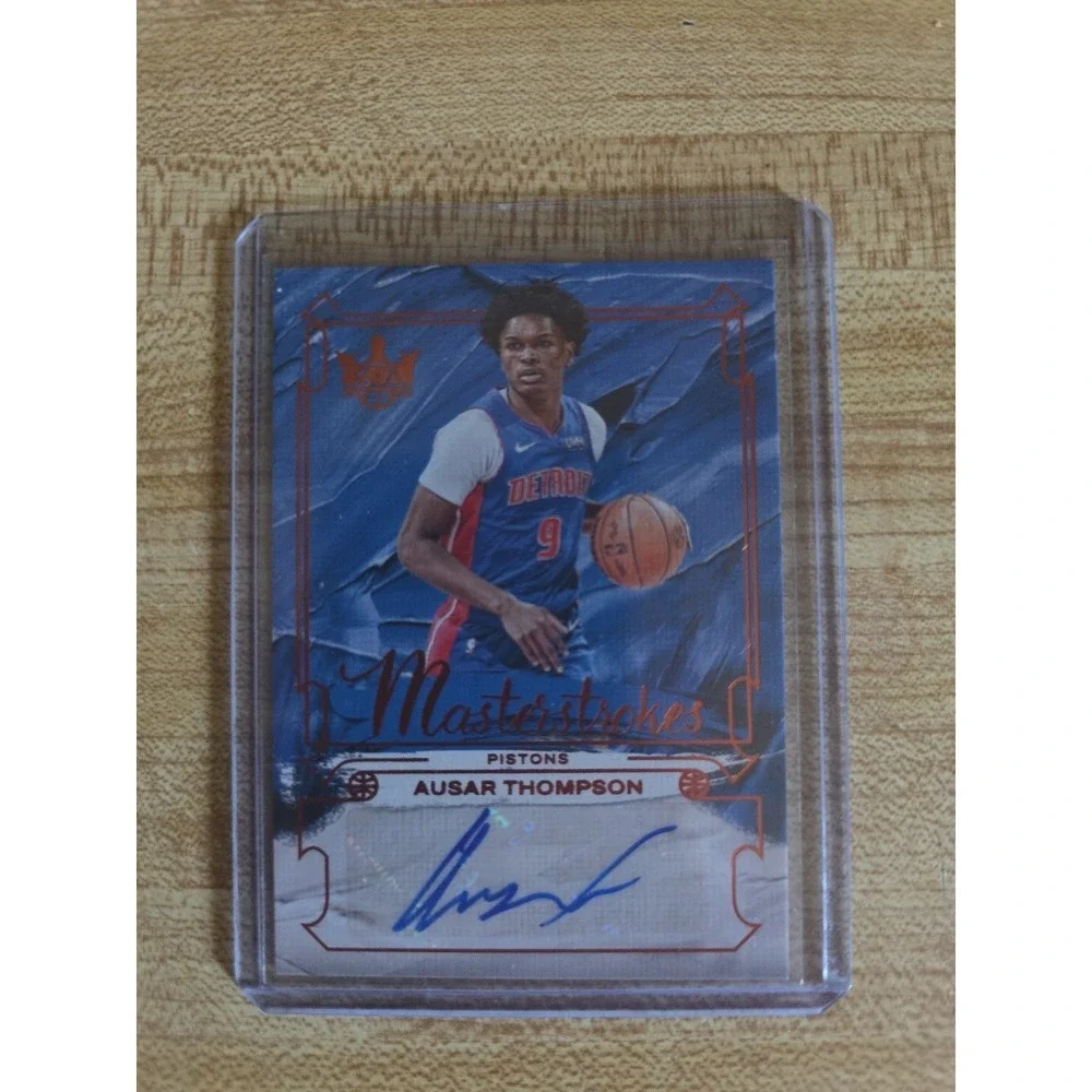 2024-25 Panini Court Kings Masterstrokes Auto Ausar Thompson 03/49 #MS-ASR
